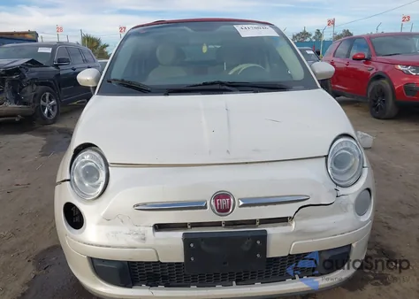 2013 Fiat 500C Pop from USA, damaged, VIN 3C3CFFDR1DT678096